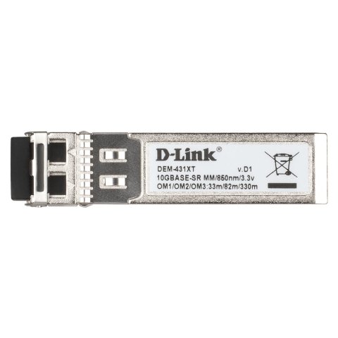Transceiver Dlink Dem-431xt 10gbase-sr Sfp+ 80 300m Kit De 10 Unid