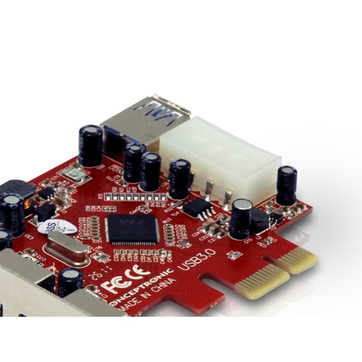 Controladora Pcie Conceptronic C4usb3exi 3 Puertos Externos Y 1 Interno C05-138