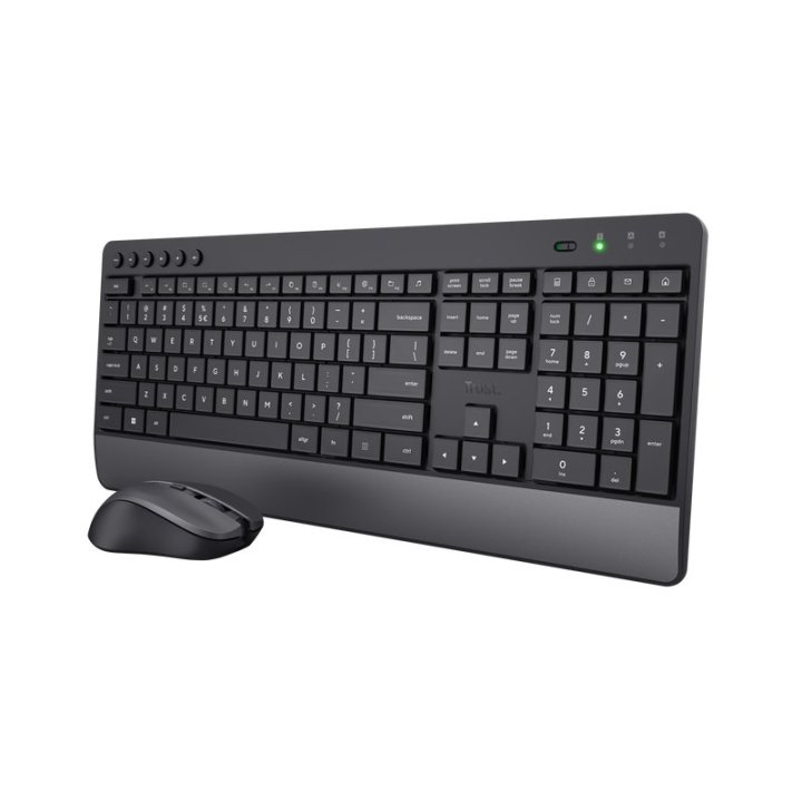 Pack Teclado Y Mouse Inalambrico Trezo Con Teclas Silenciosas Y Fabricado Con Material Reciclado