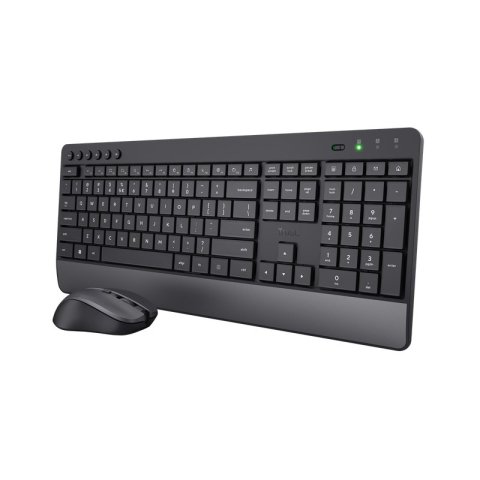 Pack Teclado Y Mouse Inalambrico Trezo Con Teclas Silenciosas Y Fabricado Con Material Reciclado