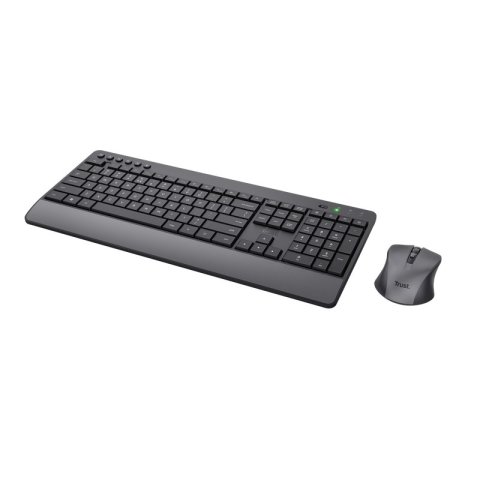 Pack Teclado Y Mouse Inalambrico Trezo Con Teclas Silenciosas Y Fabricado Con Material Reciclado