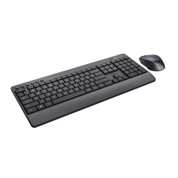 Pack Teclado Y Mouse Inalambrico Trezo Con Teclas Silenciosas Y Fabricado Con Material Reciclado