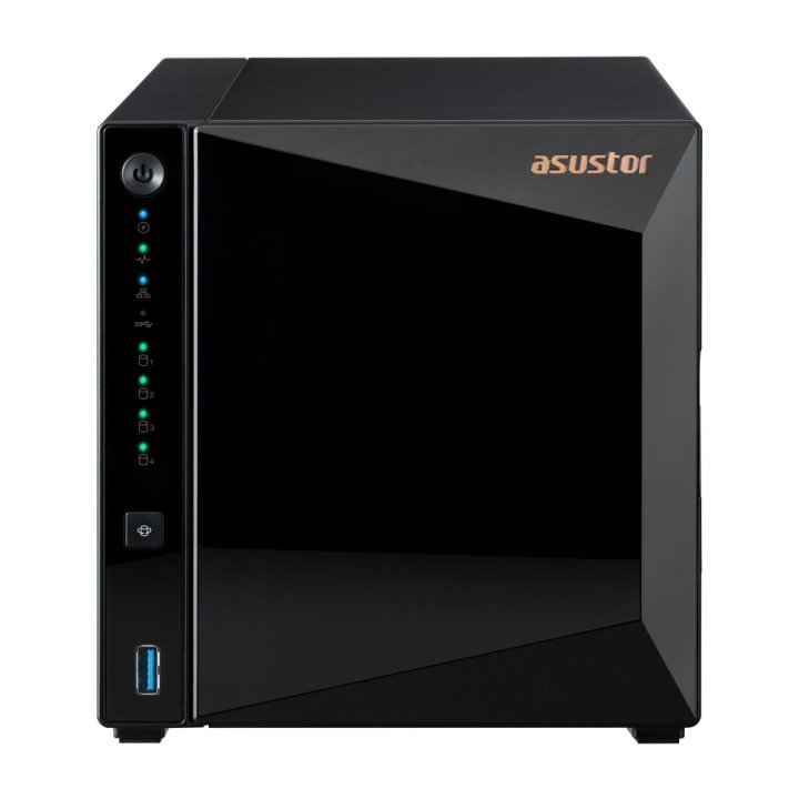 Servidor Nas Asustor Drivestor 4 Pro As3304t V2 4 Bahias Realtek Rtd1296 Quad1.4ghz 2gb Lan 2.5 Usb 