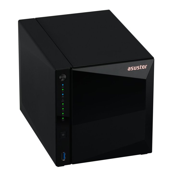 Servidor Nas Asustor Drivestor 4 Pro As3304t V2 4 Bahias Realtek Rtd1296 Quad1.4ghz 2gb Lan 2.5 Usb 