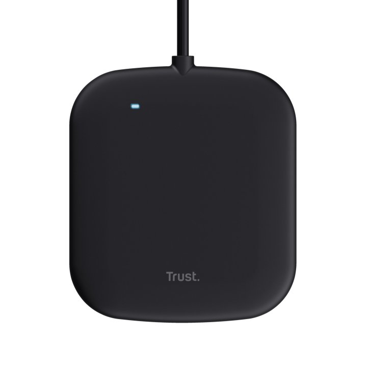 Lector De Tarjetas Externo Dni Contactless Trust Ceto Compatible Con Dnie 3.0 Usb 2.0 Negro 24736