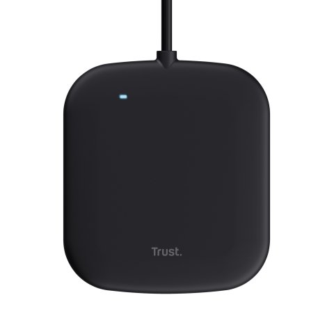 Lector De Tarjetas Externo Dni Contactless Trust Ceto Compatible Con Dnie 3.0 Usb 2.0 Negro 24736