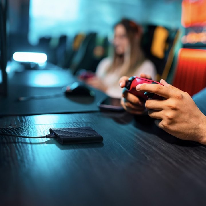 Disco M.2 Externo T9 Shield Pcie Nvme Usb 3.2 Samsung Mu-pg1t0b eu 1tb Black