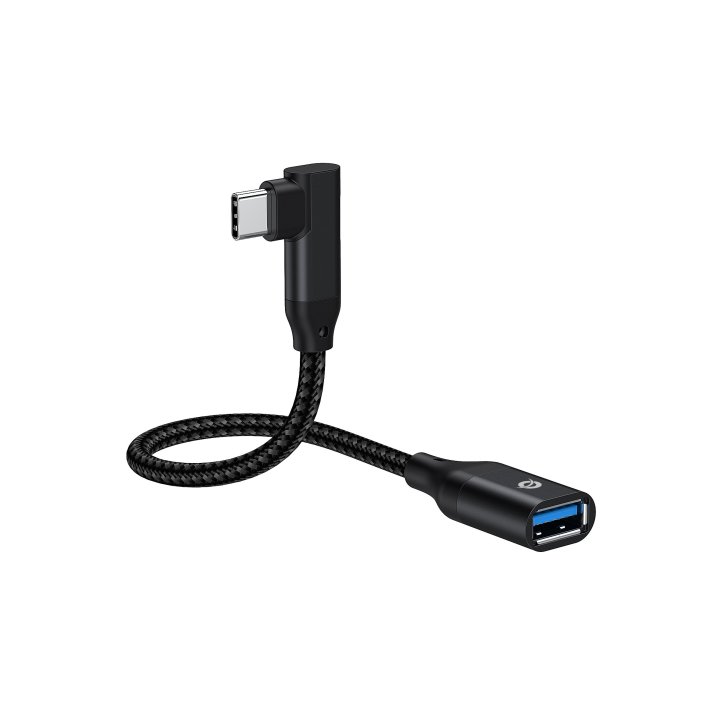 Adaptador Usb-c Conceptronic Abby19b A 1xusb-a 3.2 10 Gbps Hembra Otg Angulo De 90º