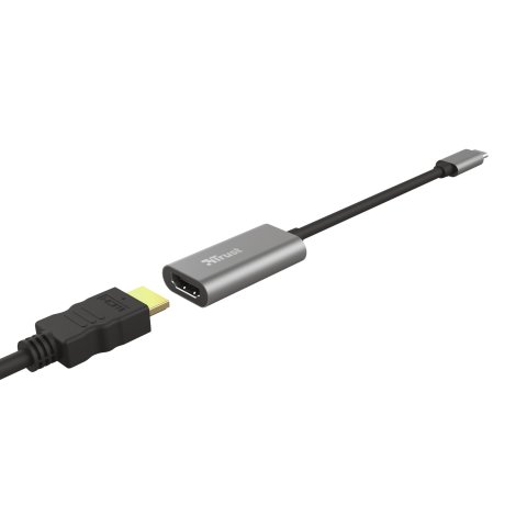 Adaptador Trust 23774 Usb-c A Hdmi Hembra Uhd 4k Audio Multicanal