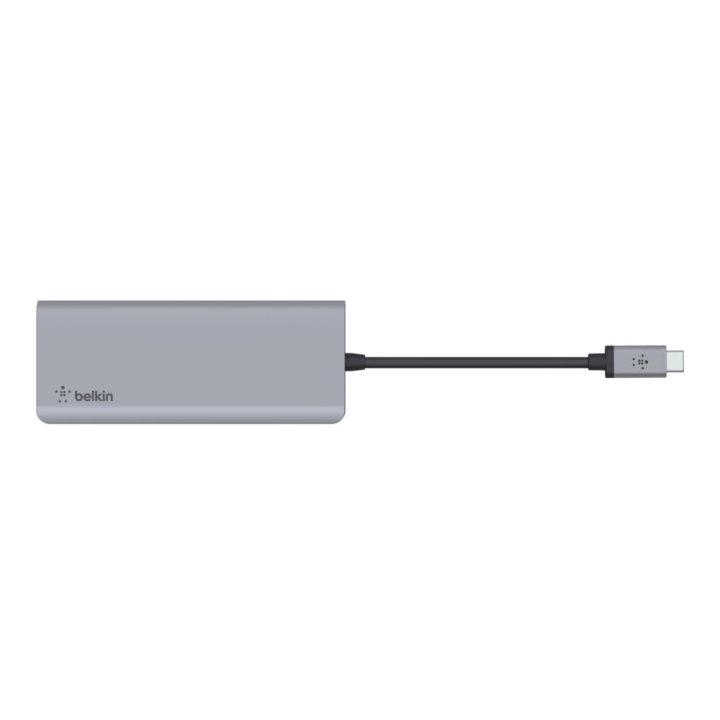 Docking Usb-c Belkin Avc009btsgy A 1xusb-c Pd 3.0 2xusb-a 3.0 1x Jack 3.5 1xlector Sd 1xlector Microsd 1xhdmi 4k Carga 100w