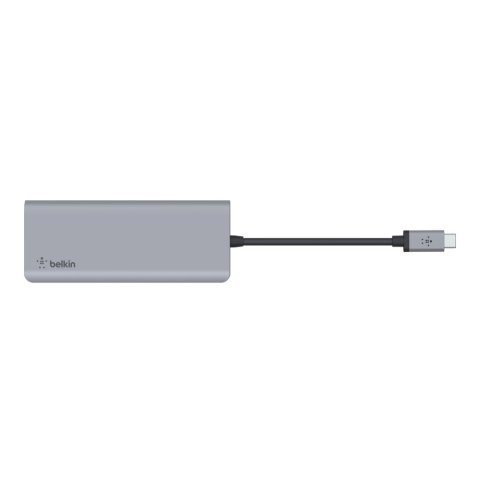Docking Usb-c Belkin Avc009btsgy A 1xusb-c Pd 3.0 2xusb-a 3.0 1x Jack 3.5 1xlector Sd 1xlector Microsd 1xhdmi 4k Carga 100w