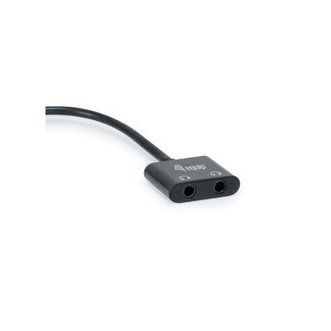 Adaptador Usb-c Equip A Audio Dac 2 Jack 3.5mm Hembra Para Auricular Y Microfono