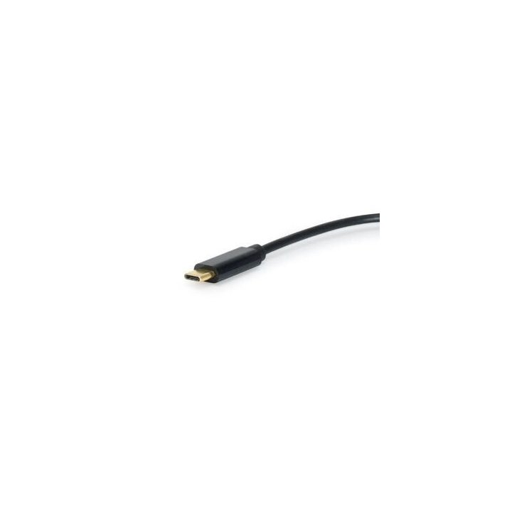 Adaptador Usb-c Equip A Audio Dac 2 Jack 3.5mm Hembra Para Auricular Y Microfono