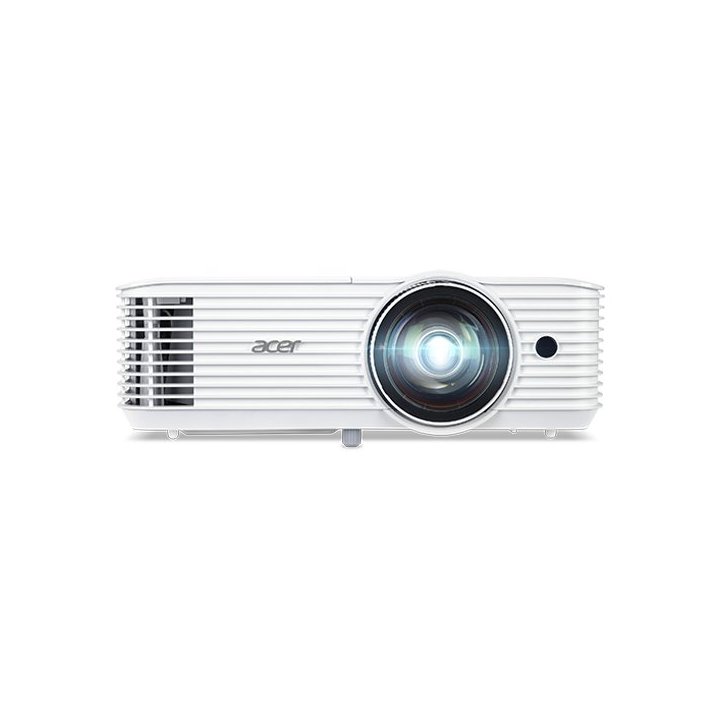 Proyector Acer S1386wh, Dlp 3d, Wxga, 3600lm, 20000 1, Hdmi, Short Throw 0.5, 2.7kg, Euro Emea