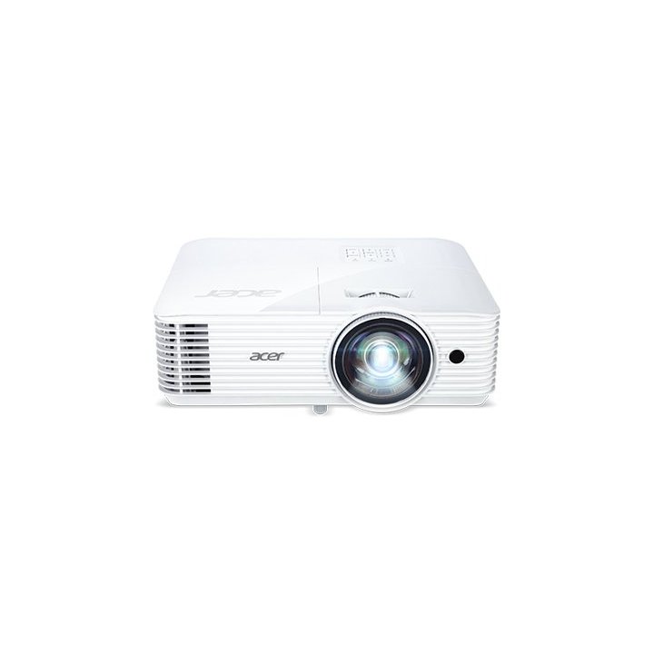 Proyector Acer S1386wh, Dlp 3d, Wxga, 3600lm, 20000 1, Hdmi, Short Throw 0.5, 2.7kg, Euro Emea
