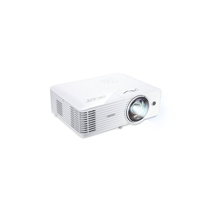 Proyector Acer S1386wh, Dlp 3d, Wxga, 3600lm, 20000 1, Hdmi, Short Throw 0.5, 2.7kg, Euro Emea