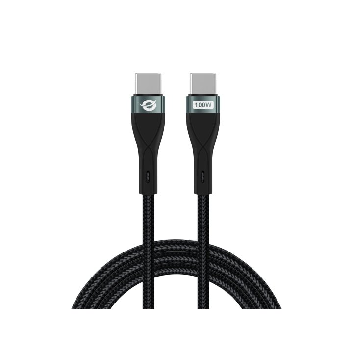 Cable Usb-c Macho A Usb-c Macho 2m Conceptronic Pd 3.0 100w 20v 5a 480mbps E-mark 