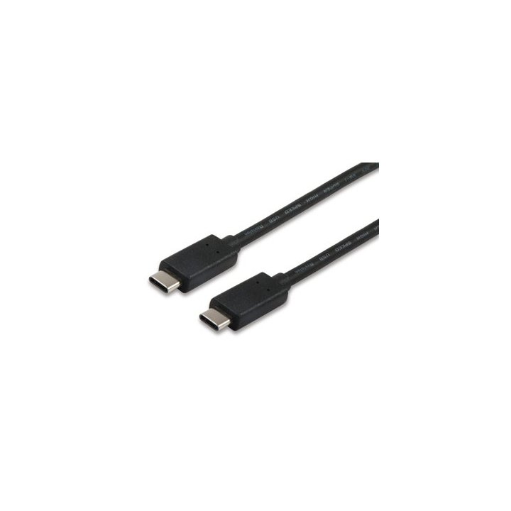Cable Usb-c Macho - Usb-c Macho 1 Metro Equip 12888307 Para Carga (3a) O Datos 480mb s