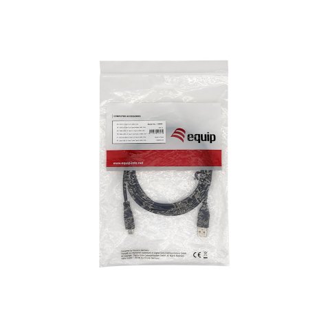 Cable Usb-c A Usb-a 2.0  Macho 3m Transferencia 480mbps Color Negro