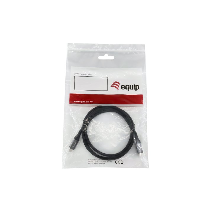 Cable Usb-a Macho Usb-c Macho Usb 4 Gen2x2 1.2m Transferencia 20g 100w 4k Color Negro