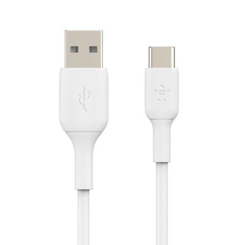 Cable Belkin Cab001bt1mwh2pk Usb-c A Usb-a Boos Charge™ 1m Color Blanco Pack 2 Unidades