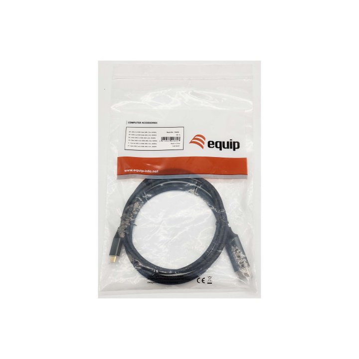 Cable Usb-c A Hdmi Macho Macho 2m Equip 4k 60hz Carcasa Conector Aluminio Ref. 133416