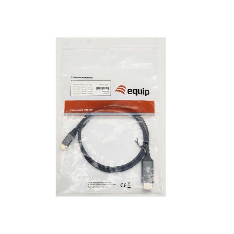 Cable Usb-c A Hdmi Macho Macho 1m Equip 4k 60hz Carcasa Conector Aluminio Ref. 133415