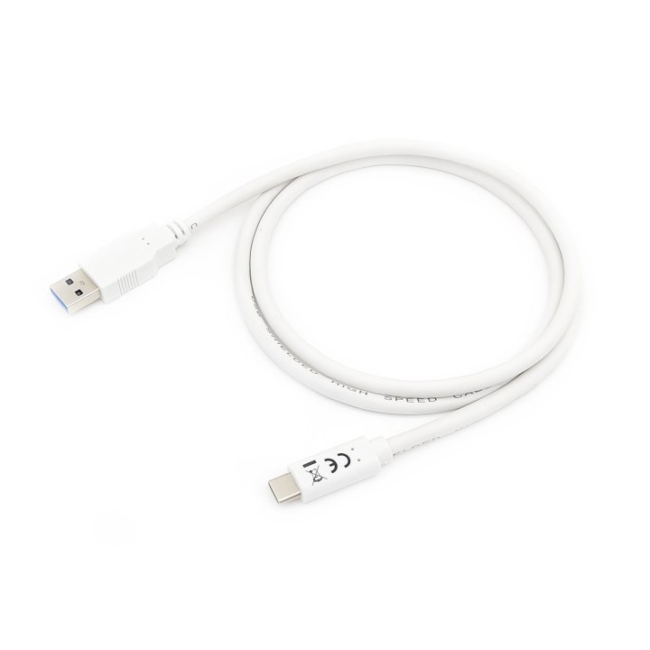 Cable Usb-a Macho Usb-c Macho Usb 3.2 2m Transferencia 5g 3a Color Blanco
