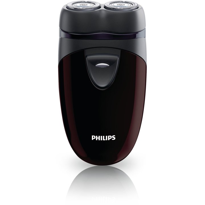 Afeitadora Philips Pq206 18 2 Cabezales Se Adapta A Las Curvas De La Cara Inalambrica 2 Pilas Aa