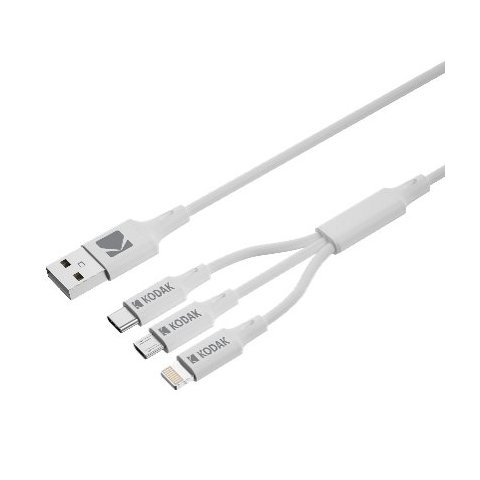 Kodak Cable Usb (lightning   Usb-c  Micro-usb)