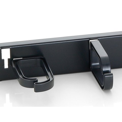 Panel Organizador De Cables Color Negro 1u Para Armario Rack 1 Ud