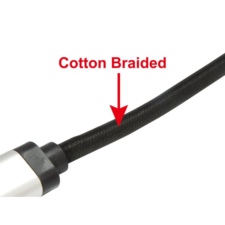 Cable Displayport A Displayport Premium 1.4 8k 60hz 3m Malla Algodón Trenzado Y Conector Aluminio Equip 119263