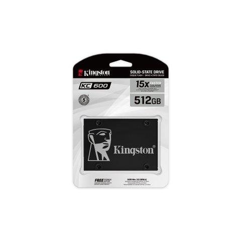Disco Ssd Sata3 512gb Kingston Kc600 (500mb s Escritura) Skc600 512g