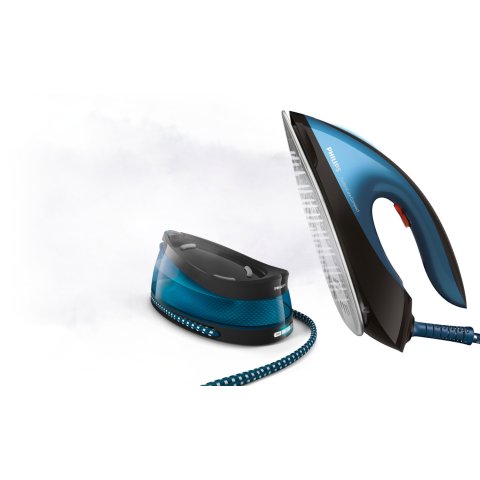 Centro De Planchado Philips Gc7846 80 Color Azul Deposito 1500ml Potencia 2400w Tecnologia Optimaltemp