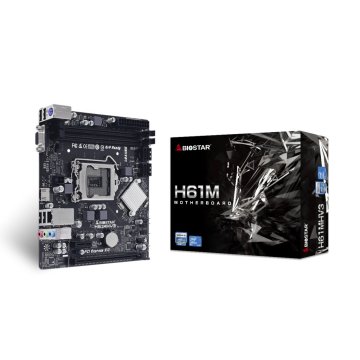 Pb Biostar H61mhv3 Skt 1155 M-atx Vga   Hdmi Ddr3 1600mhz "caja Desprecintada""cash30"
