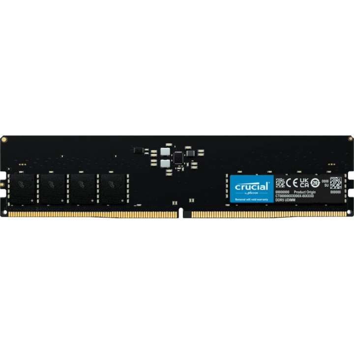 Ddr5 16gb 4800mhz Crucial Cl40 Ct16g48c40u5