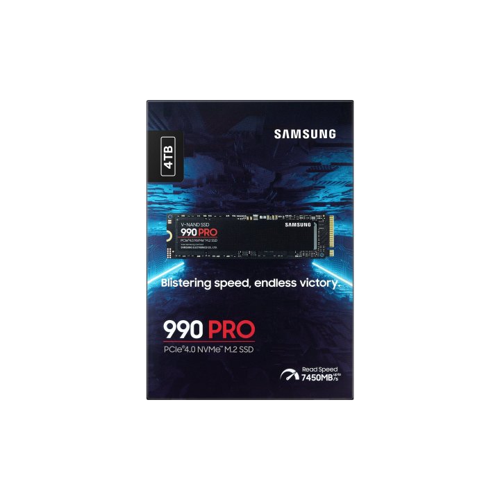Disco Ssd M.2 4tb Samsung Serie 990 Pro Pcie 4.0 Nvme Mz-v9p4t0bw