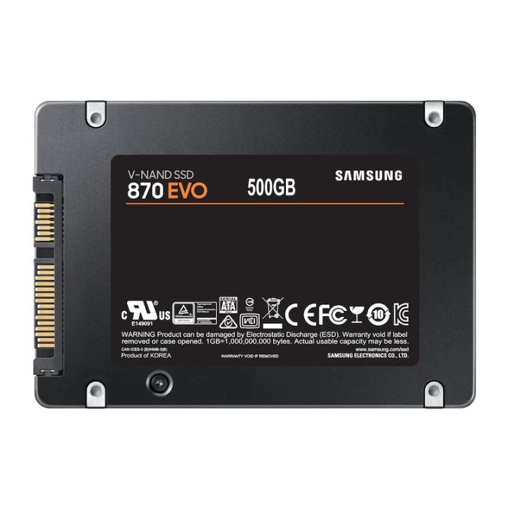 Disco Ssd Sata3 500gb Samsung Serie 870 Evo Basic Mz-77e500b eu