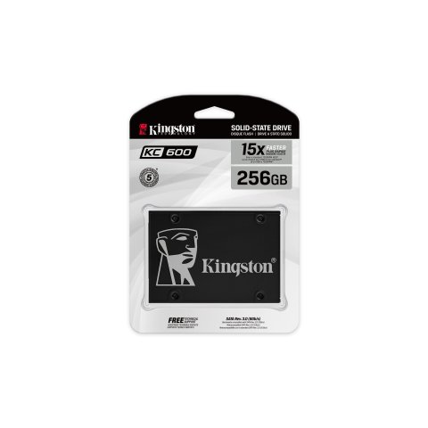 Disco Ssd Sata3 256gb Kingston Kc600 (500mb s Escritura) Skc600 256g