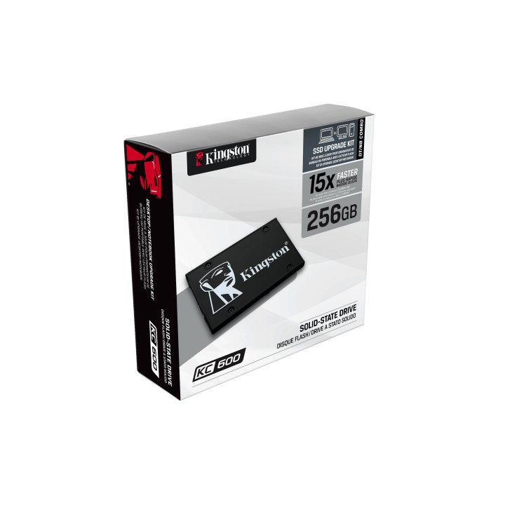 Disco Ssd Sata3 256gb Kingston Kc600 (500mb s Escritura) Skc600 256g