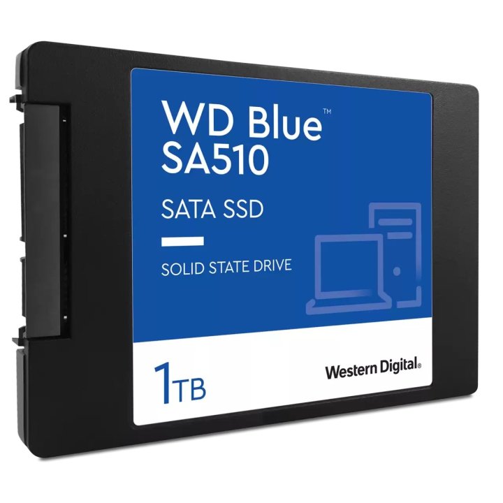 Disco Ssd 1tb Sata3 Western Digital Blue Sa510 Sata 6gb s (escritura 520mb s) Wds100t3b0a