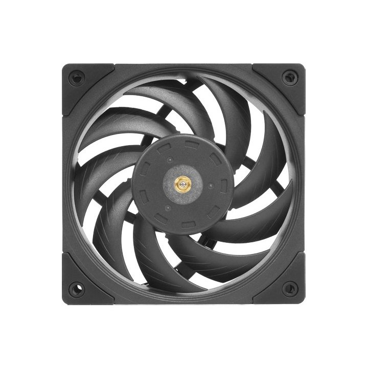 Ventilador Interno Mars Gaming Mfnc Black 12x12cm Rodamiento Fdb De Cobre Hiperbalanceado Ultrasilencioso Conexion Pwm
