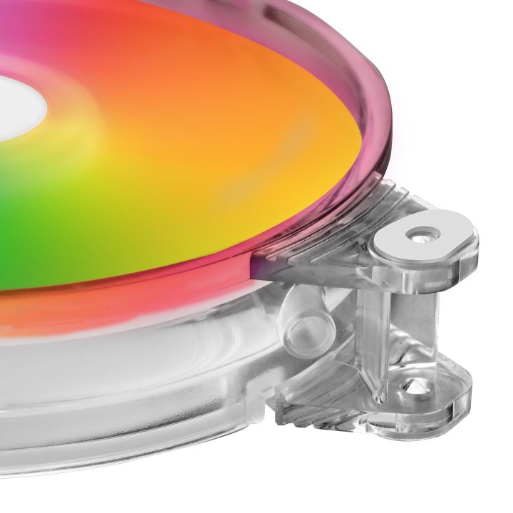 Ventilador Interno Mars Gaming Mfd Transparente 12x12cm Iluminacion Dual Chroma Rgb Ultra Silencioso 14db Conectividad Total 