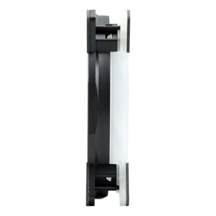 Ventilador Interno Unyka Candy 120mm Anillo Led Rojo 7 Aspas 1400rpm