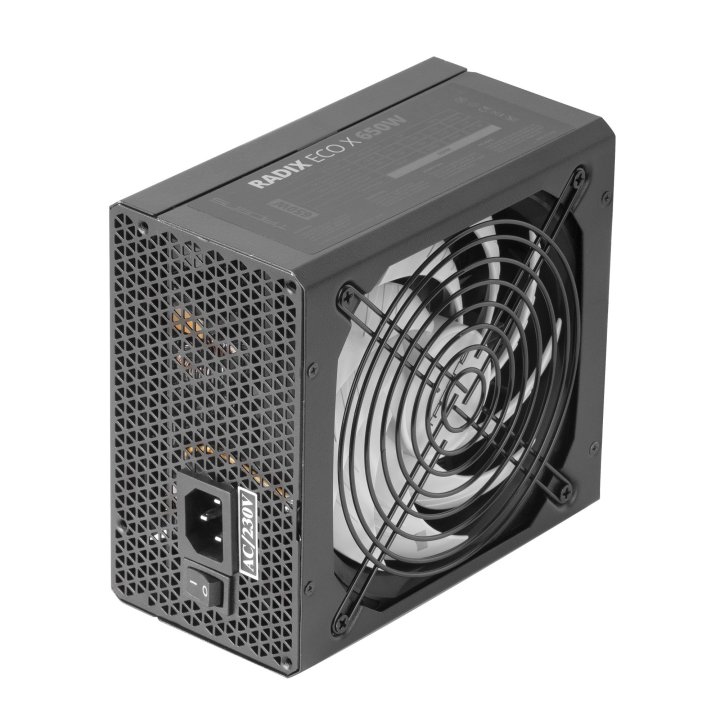 Fuente De Alimentacion Tacens Radix Eco X 650w Apfc 87 % Eficiencia Vent 140mm 10db Haswell