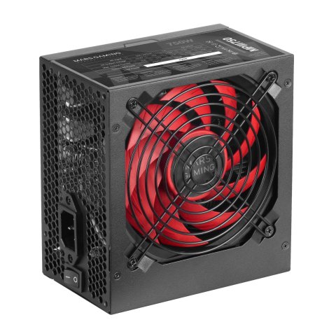 Fuente De Alimentacion Tacens Mars Gaming Mpiii 750w, Eficiencia 85% Pfc Activo Vent 12x12 14db Haswell Destinada Para Repara