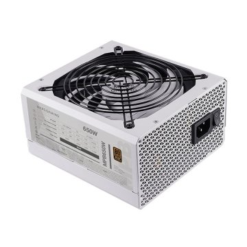 Fuente De Alimentacion Mars Gaming 650w Blanco Certificacion 80+ Bronze, Pfc Activo 2