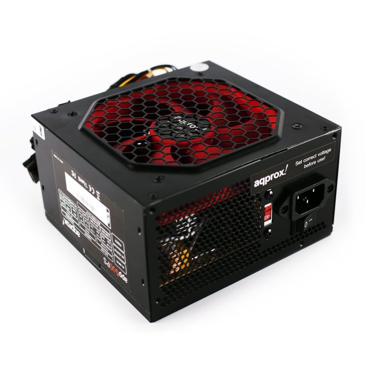 Fuente Alimentacion Approx 550w V2 Pfc Pasivo Atx 12v 2.31 12cm App550psv2 Destinada Para Reparaciones