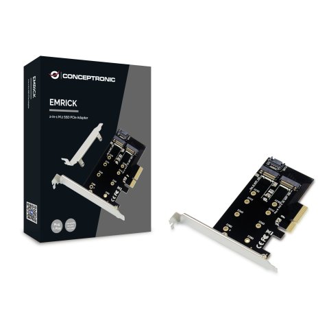 Controladora Pcie Conceptronic Emrick04b Pcie X4 2 Puertos Ssd M2