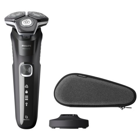 Afeitadora Philips S5898 35 Color Negro Uso En Humedo Y Seco Inalambrica Estuche